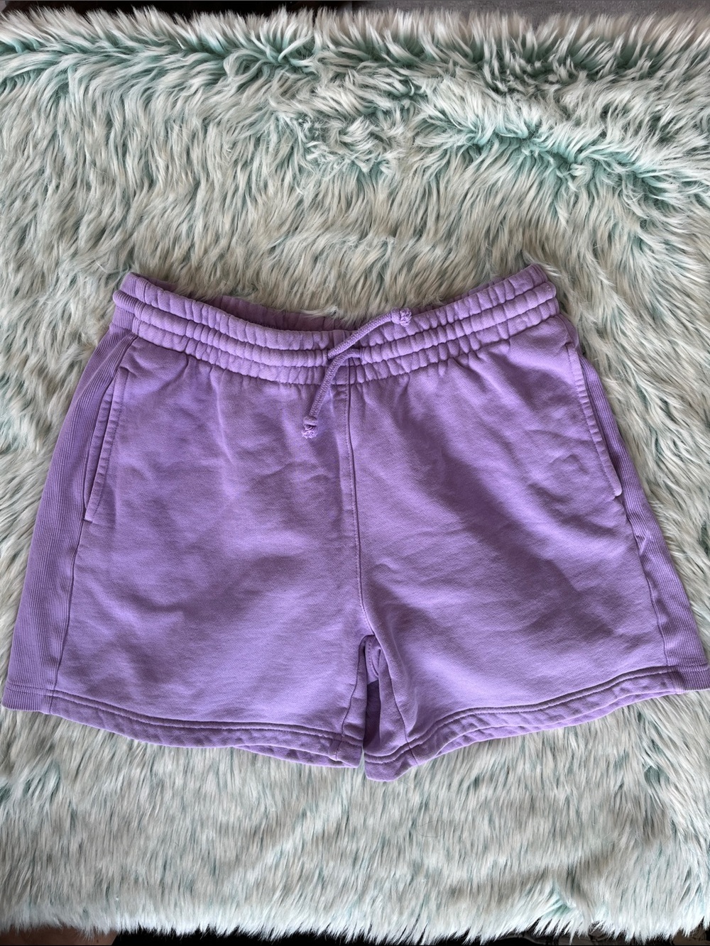 TNA Lavender Athletic Lounge Shorts